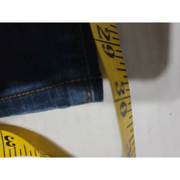 Lila Ryan Low Rise Stretch Skinny Crop Jeans Dark Wash Women Size 26 - Picture 8 of 8